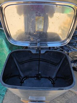 Stainless Steel Step Trash Can