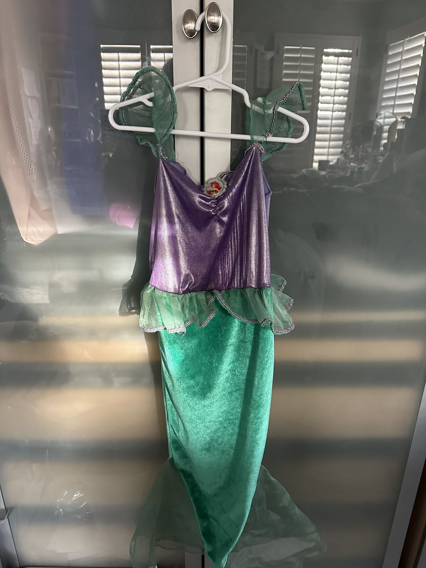 Disney Princess Ariel Dress Up Slip On Mermaid Costume