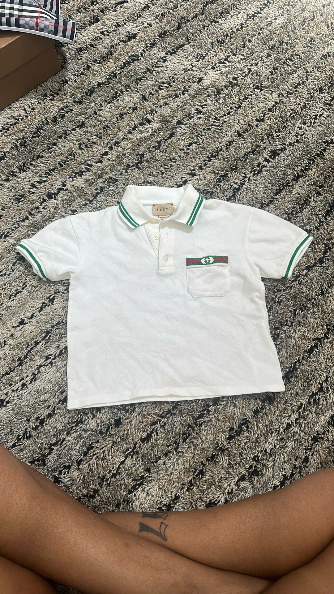 Authentic Kids Gucci Shirt Size 4