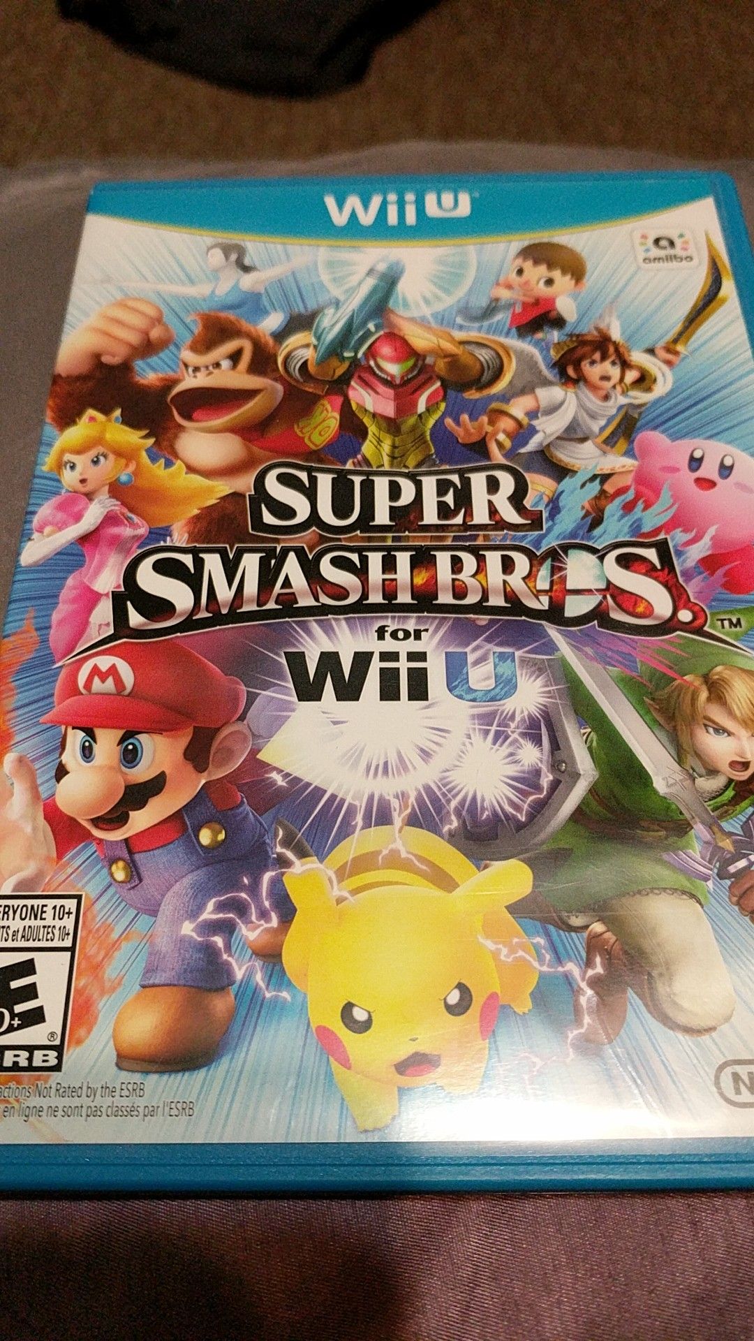 Nintendo wii U super smash Bros