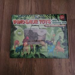 Dinosaur Toys With Storage Box