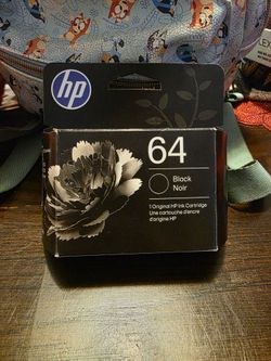 HP 64 Black Printer Ink Cartridge
