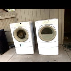 Washer And Dryer Set 
