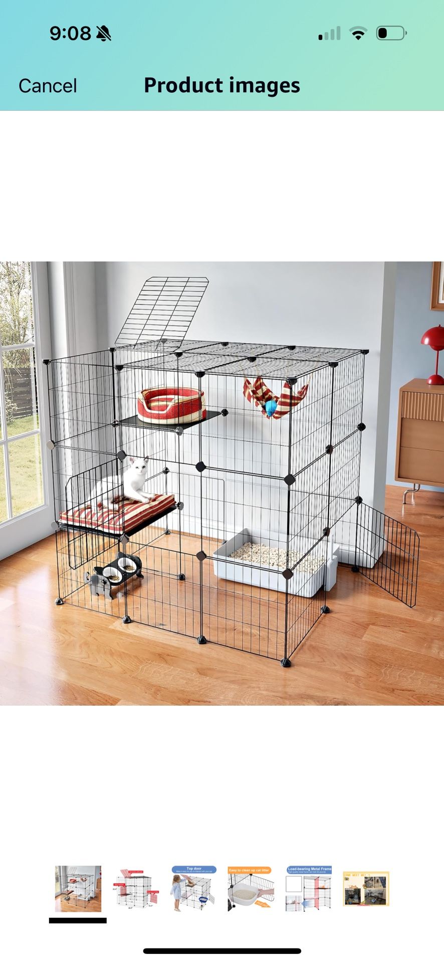 3 Tier Cat Cage
