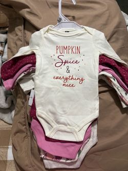 Baby Girl Onesie Long Sleeve 5packs