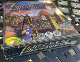 7 Wonders Board Game – Original Edition – Brand New Factory Sealed