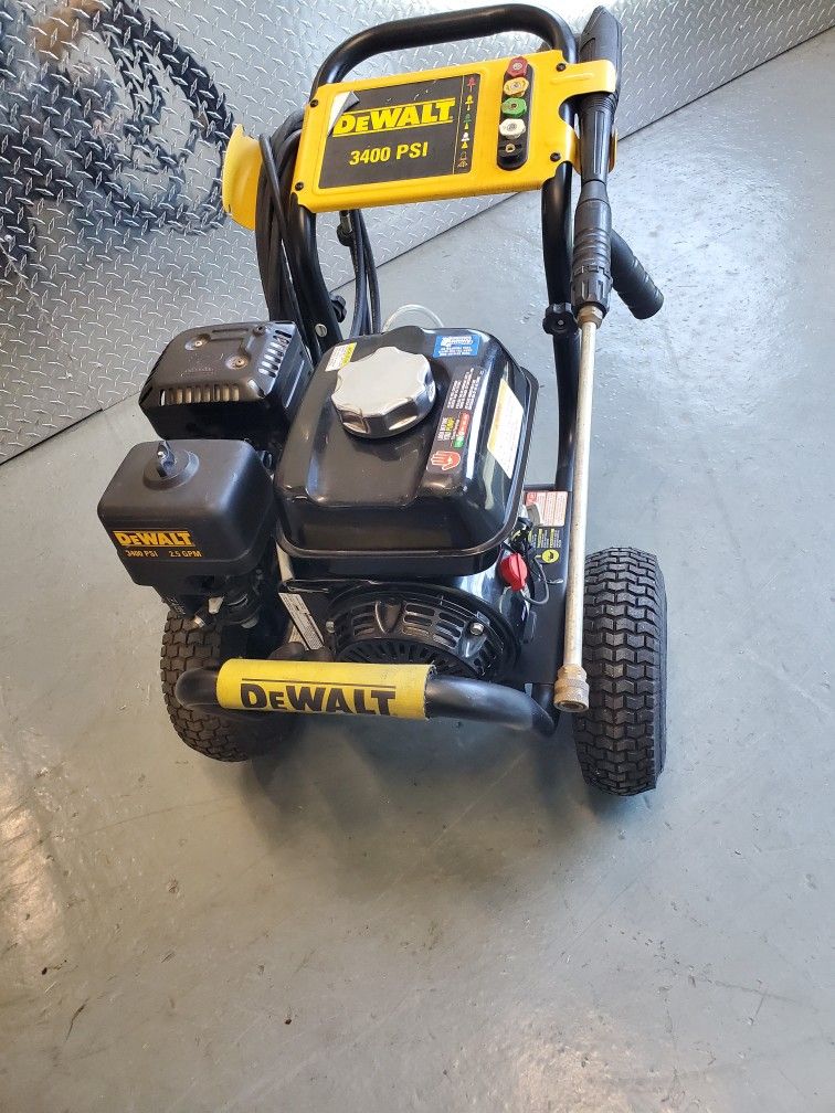 Dewalt 3400psi Pressure Washer