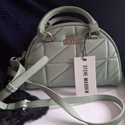 New Steve Madden Green Purse 