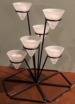 Vintage PartyLite Intrigue Candle Holder (2 Sets)