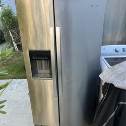 Whirlpool Stainless Side-by-Side Fridge