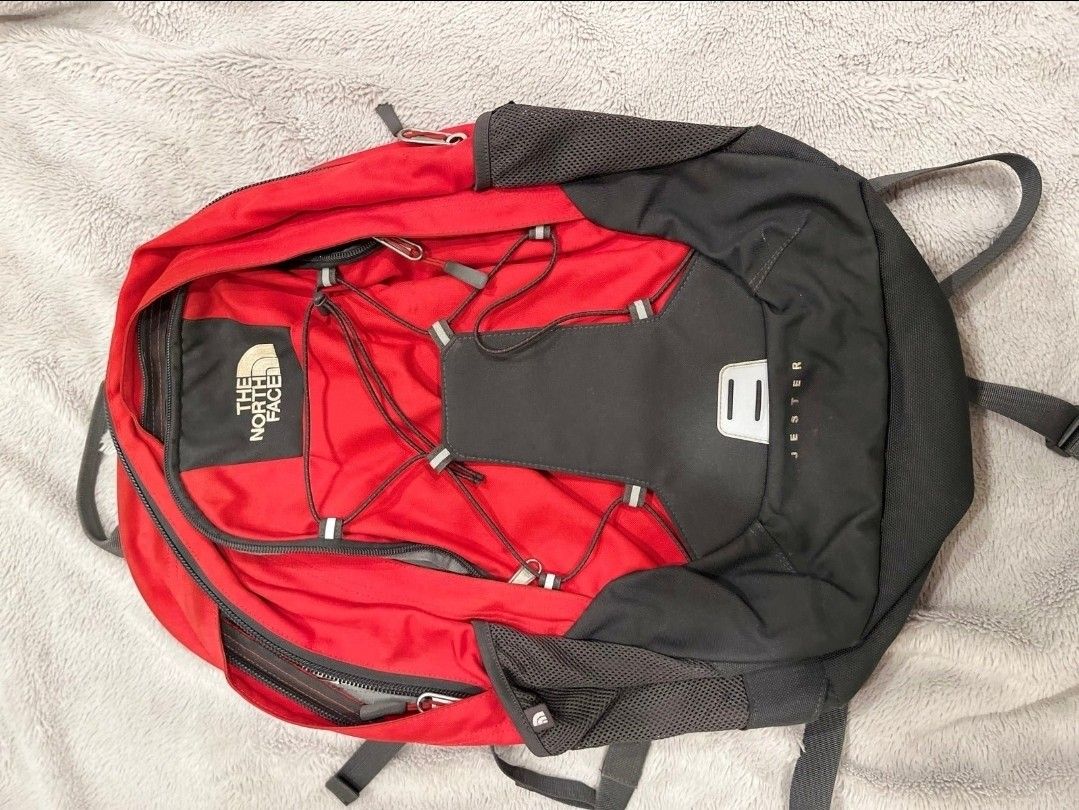The North Face 'Jester' Backpack (Color: Red)