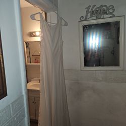 Long White Formal Dress