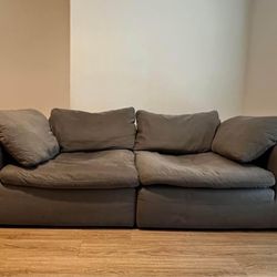 Dream Cloud Sofa - Gray - 88"