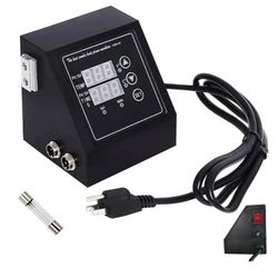 K Type Heat Press Control Box,Replacement Parts for 15x15 Heat Press with Replaceable Fuse,Temperature Time Controller,Heat Press Control Box for T Sh
