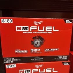 Milwaukee Fuel M18 6-1/2” Circular saw 