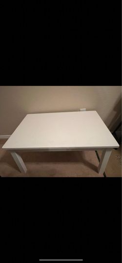 White Low Coffee Table 33L x 24W x 15.1/4H