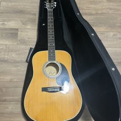 Esteban Electric Acoustic Guitar With Case