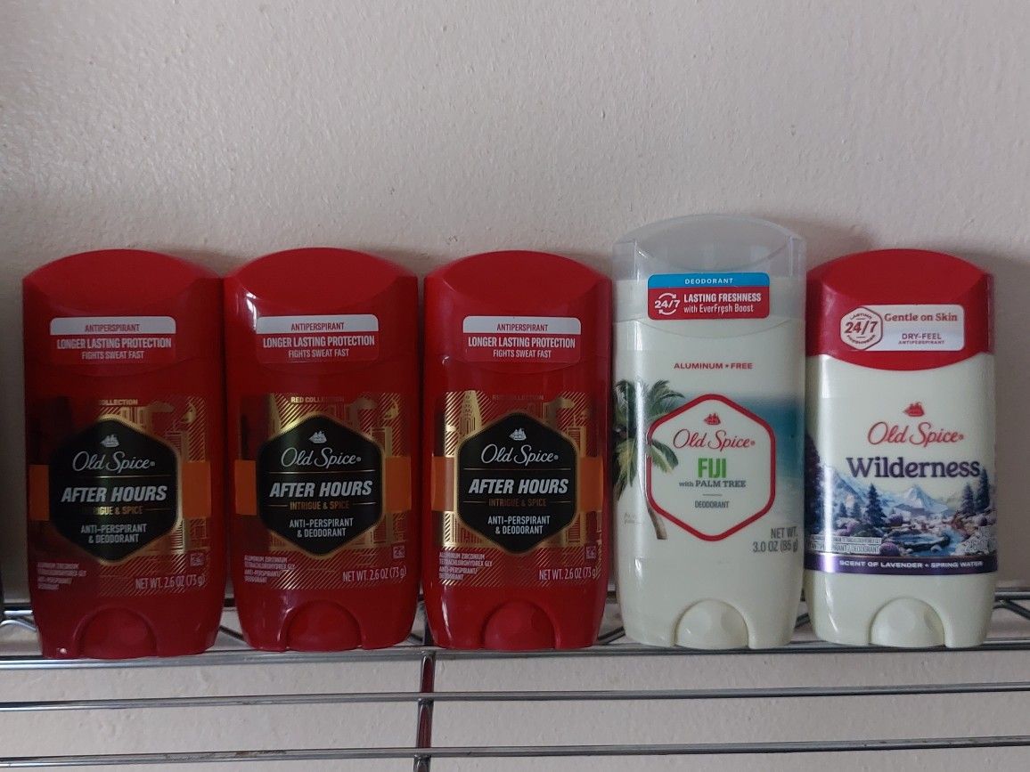 Old Spice Deodorants Each $5