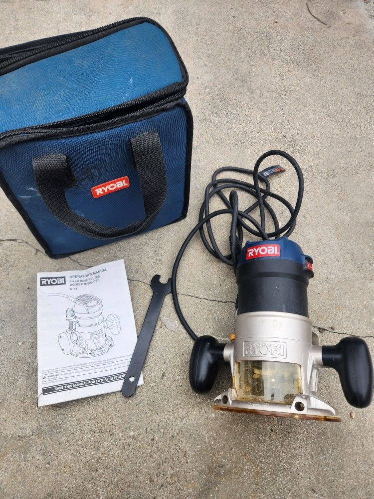 Ryobi Router Sligjtly Used