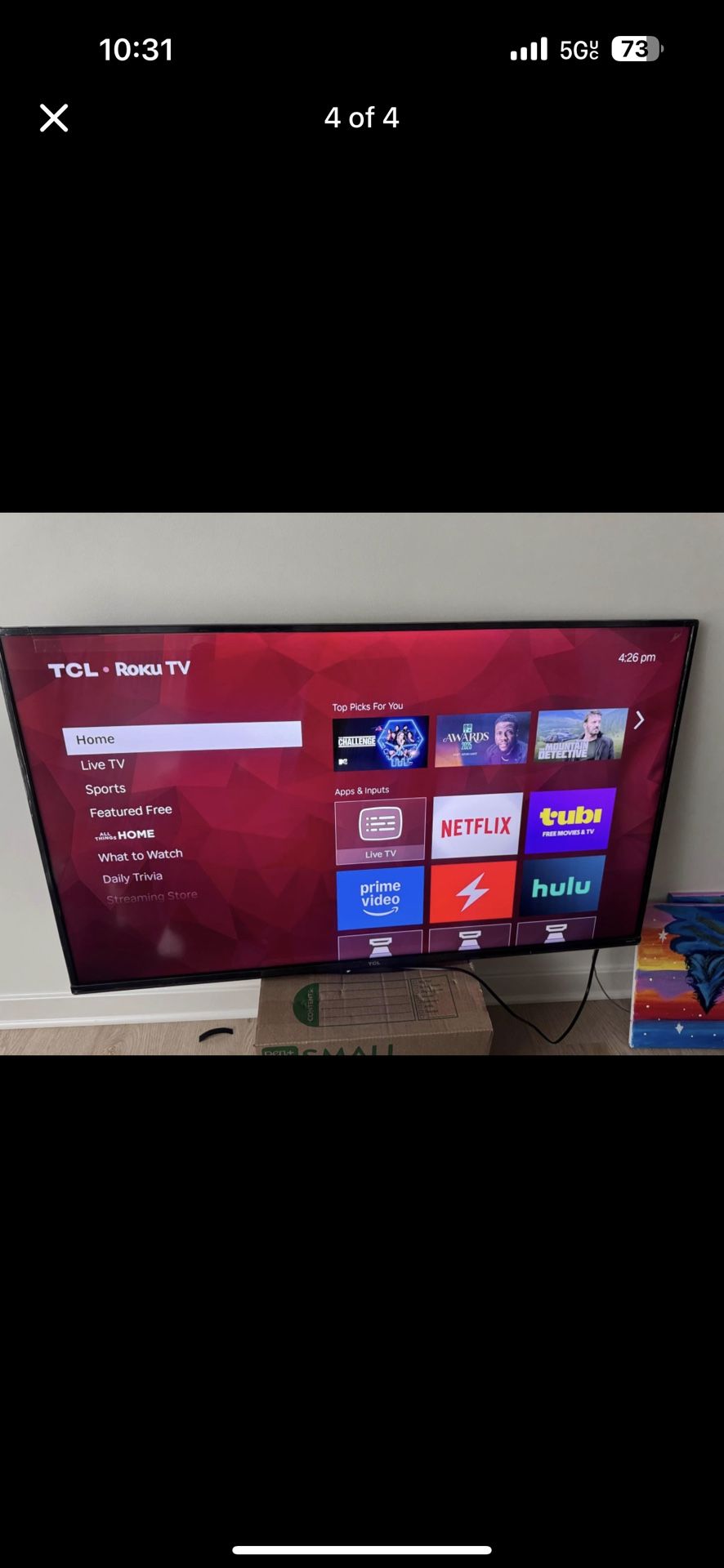 50 Inch Roku TV