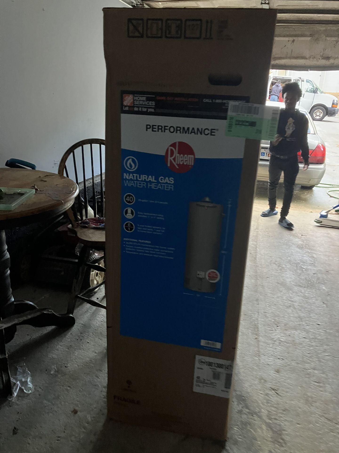 Raheem Natural Gas Water Heater 