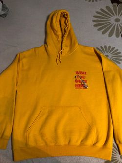 Astroworld sales yellow hoodie