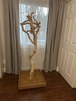 Manzanita Wood Parrot Stand