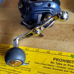 Daiwa Lexa 400HD left hand for trade
