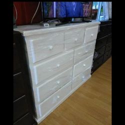 Dresser White Pinewood New $479