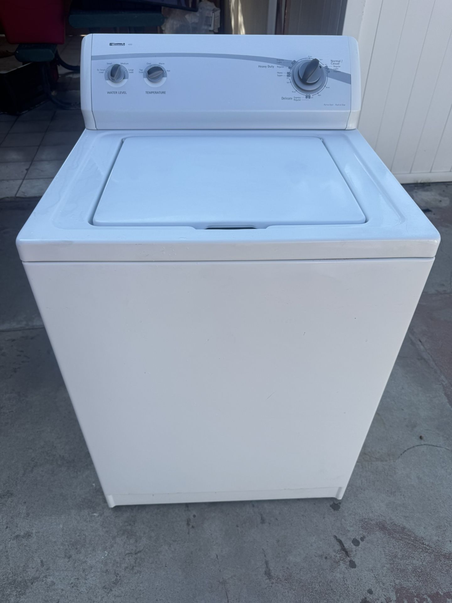 Kenmore Washer Extra Large Capacity Heavy Duty