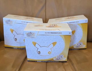 Pokemon 30th anniversary etb celebrations