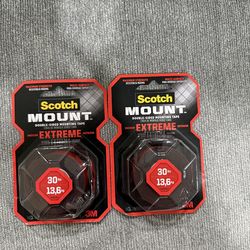 1 in. x 1.66 yds. Permanent Double Sided Extreme Mounting Tape