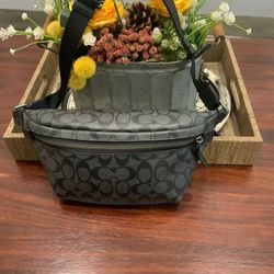 Authentic Coach Warren Belt Bag Original Price $350