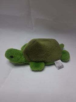 Green Plush Turtle Stuffed Animal
