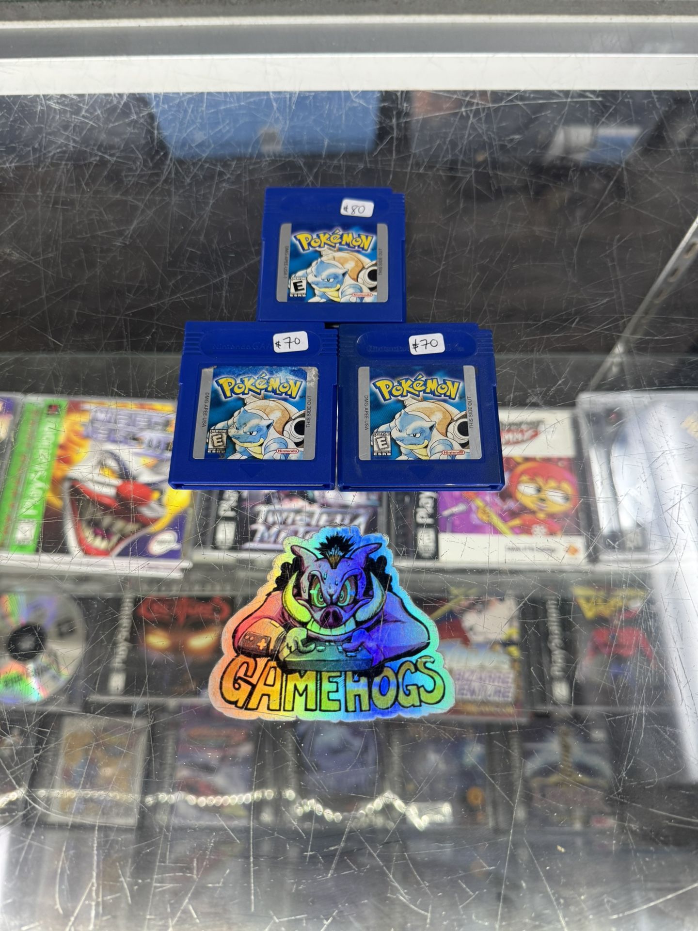 Pokemon Blue Gameboy New Batteries $70-$80 Each Gamehogs 11am-7pm