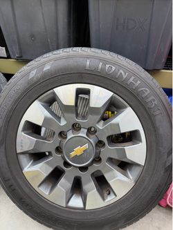OEM 20” Chevy Silverado / Silverado HD Wheels & Tires – 275/65/R20