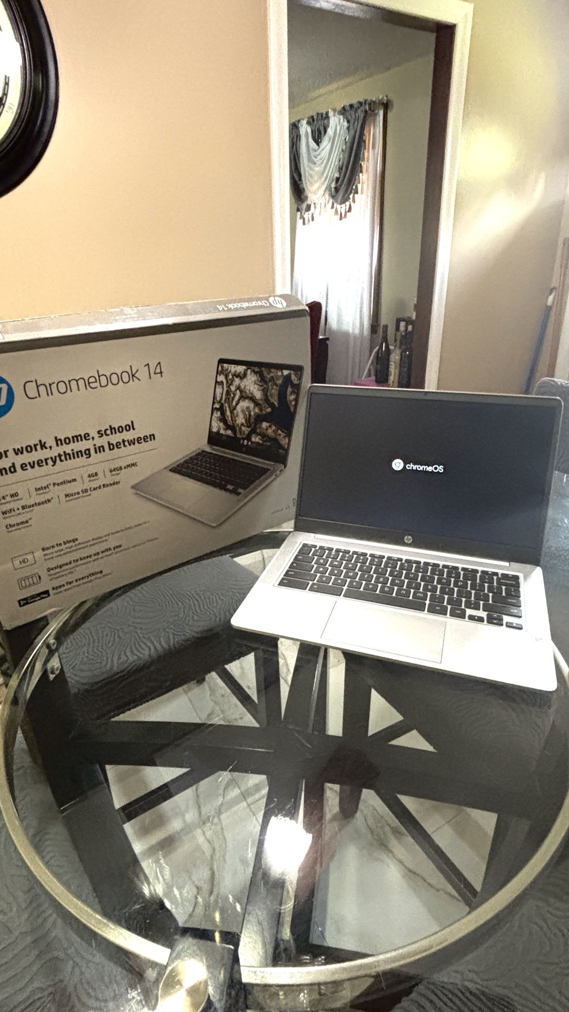 Hp 14" Pentium N5030 4GB/64GB Chromebook!