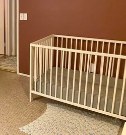 Free IKEA GULLIVER Crib, white, 27 1/2x52 "