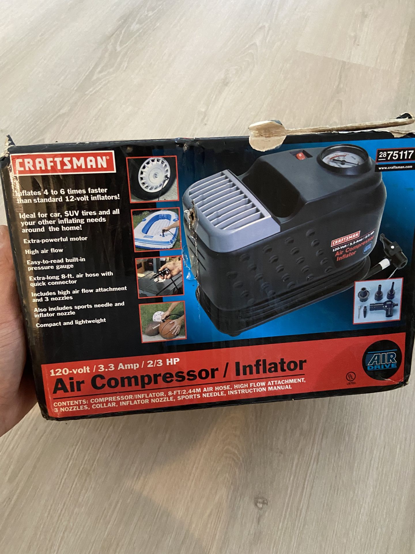 Craftsman Air Compressor Inflator