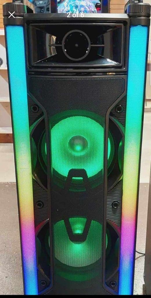 BLUETOOTH PARTY KARAOKE SPEAKER 🎵🎶🎶🎈🔋🎤