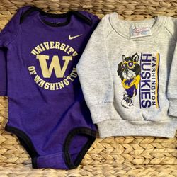 University of Washington infant merchandise