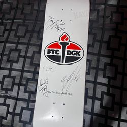 Signed Dgk Skateboard 