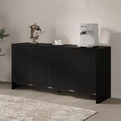 Sideboard Cabinet with Storage, 59.1-Inch