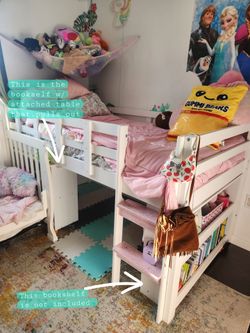 Twin bed - loft bed $100 OBO
