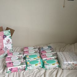 Parents Choice Wipes, Diapers Size 5