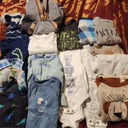 Assorted Baby Clothes 6-12 Months
