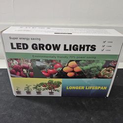 LED Grow Lights 1200W Dual Knob(Veg, Bloom) Adjustable COB Grow Lights for Indoor Plants (white)
