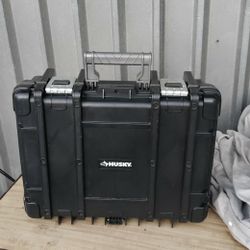 Husky Heavy Duty Black Box Carrying Tool Box