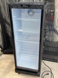 Premium Levella Glass Door Display Refrigerator