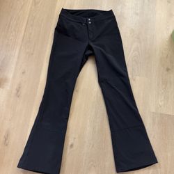 The North Face WindWall Fleece-Lined Softshell Pants Women’s 10 Regular Black